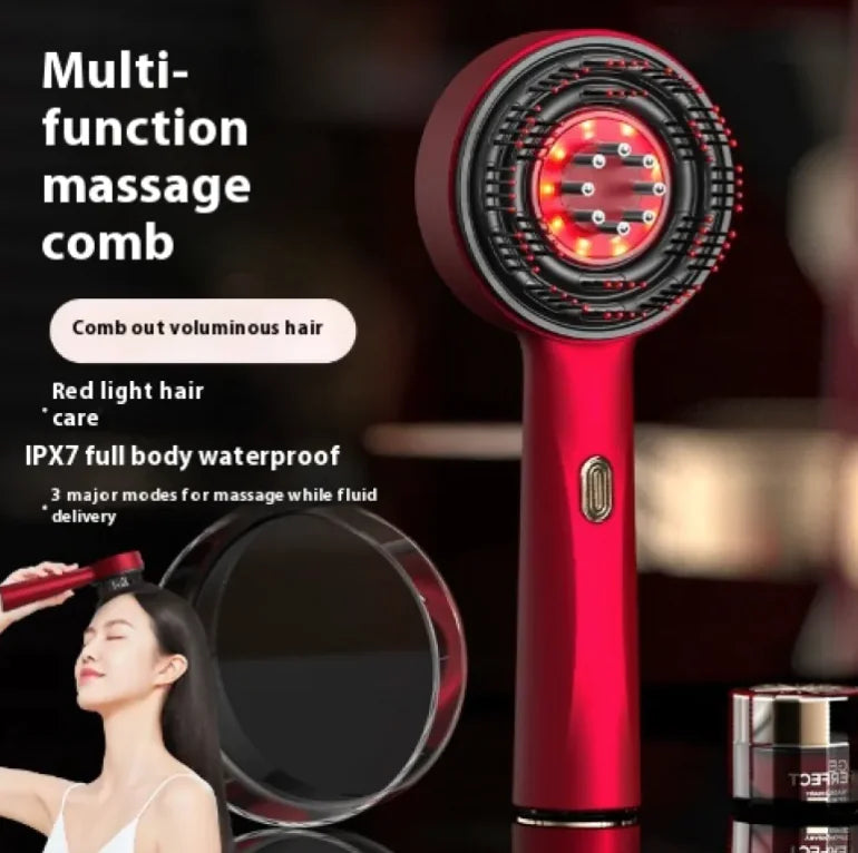 Electric Red Light Scalp Massage Comb